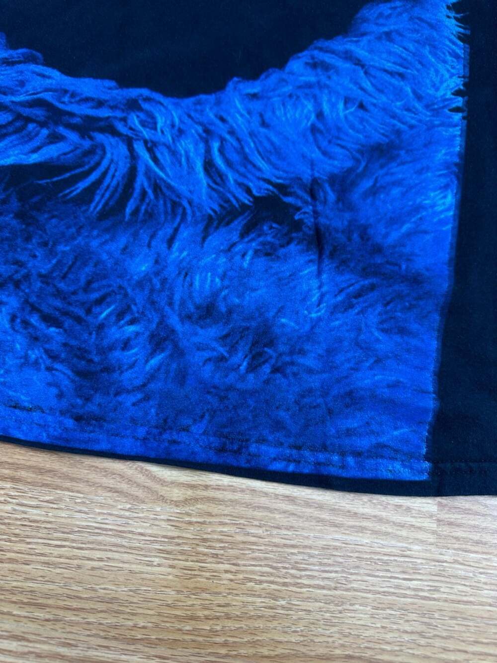 Sesame Street Cookie Monster Big Face Graphic Dark Blue T-Shirt Size XL - Picture 6 of 11